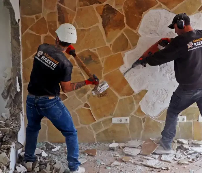 Abriss- und Rückbauarbeiten in Trier durch die Räumungsrakete