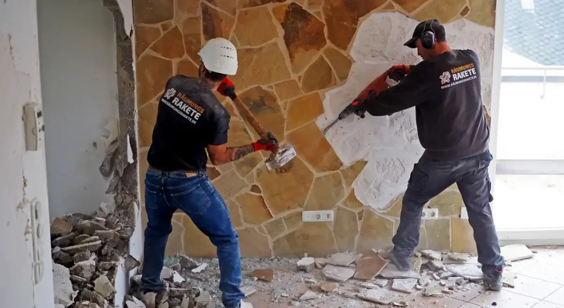 Abriss- und Rückbauarbeiten in Trier durch die Räumungsrakete