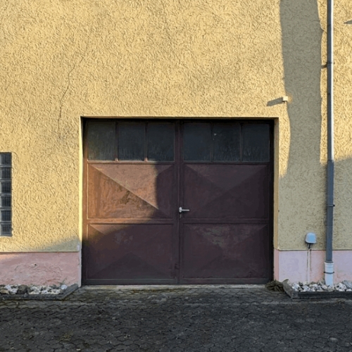 Scheunenentrümpelung im Raum Trier – Scheune in Fell (54341) vor Beginn der Arbeiten